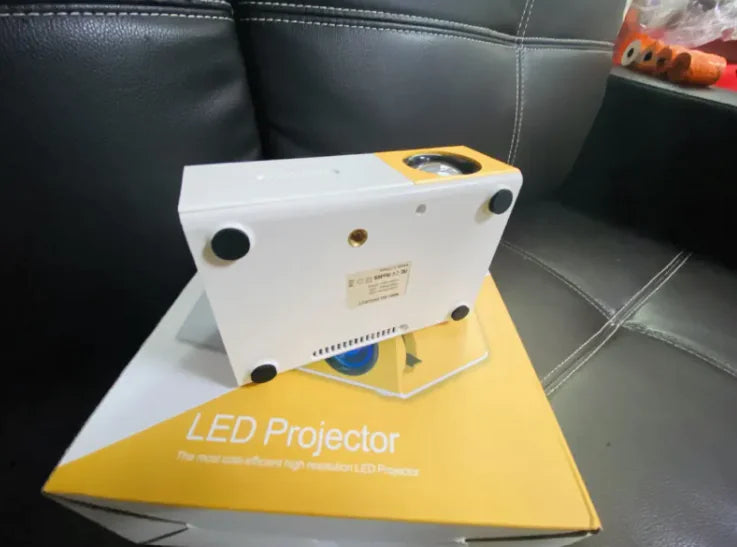 Portable Mini Projector - Home Cinema & Holiday Movie Nights