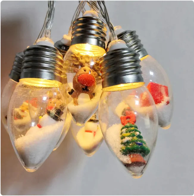 Christmas LED String Lights - Festive Holiday Decorations (3M/20 LEDs)